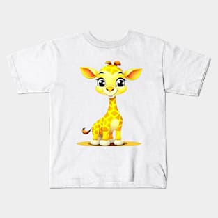 Sunny Spots Giraffe Kids T-Shirt